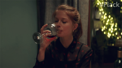 Drinking A Red Wine Ruth GIF - Drinking A Red Wine Ruth Flack GIFs