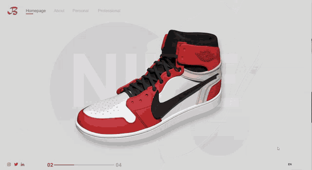 Shoe Nike GIF - Shoe Nike Jordan1 GIFs
