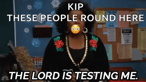 Lord Is Testing Me Shirley Bennett GIF - Lord Is Testing Me Shirley Bennett Community GIFs