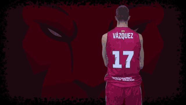 a basketball player with the number 17 on his shirt