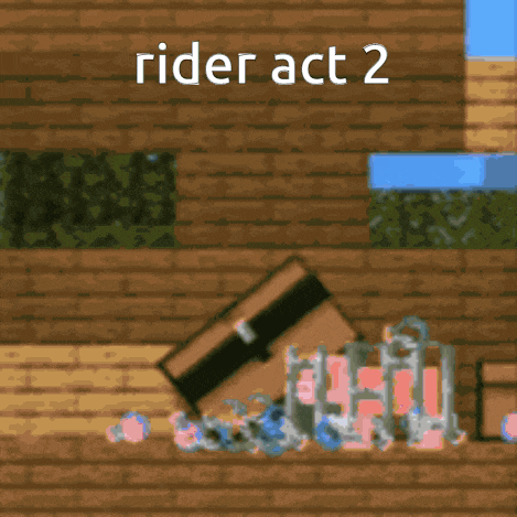 a computer screen shows a rider act 2