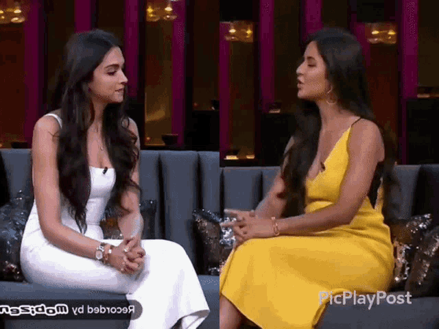Katrina Deepika GIF - Katrina Deepika Chat GIFs