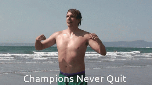 Champions Never Quit Timothy Mc Gaffin Ii GIF - Champions Never Quit Timothy Mc Gaffin Ii Flexing Muscles GIFs