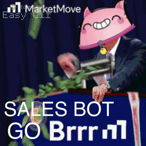 Sales Bot Go Brrr GIF - Sales Bot Go Brrr Nippy Nft GIFs