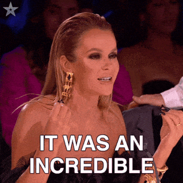 It Was An Incredible Performance Amanda Holden GIF - It Was An Incredible Performance Amanda Holden Britains Got Talent GIFs