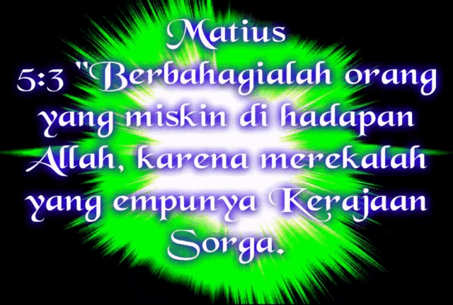 the word matius is on a green and white background