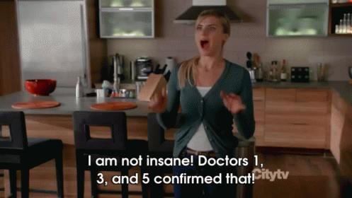 3 Out Of 5 Ain'T Bad GIF - Happy Endings Jane Not Insane GIFs