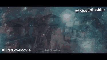 a poster for a movie called first love