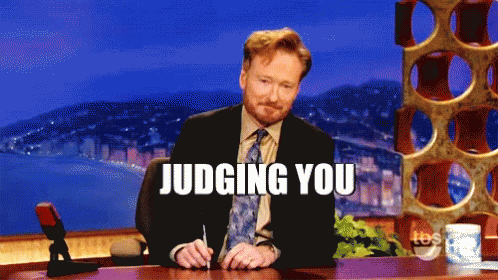 Conan O Brien Judging You GIF - Conan O Brien Judging You Shakes Head GIFs