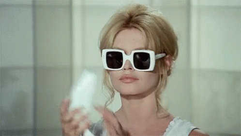 Brigitte Bardot Phone Call GIF - Brigitte Bardot Phone Call Vintage Sunglasses GIFs