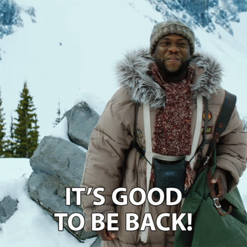 Its Good To Be Back Returned GIF - Its Good To Be Back Returned Its Like I Never Left GIFs