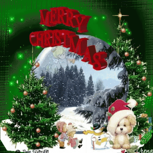 Navidad Merry Christmas GIF - Navidad Merry Christmas Dog GIFs