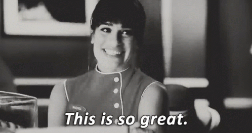 Glee Rachel Berry GIF - Glee Rachel Berry This Is So Great GIFs