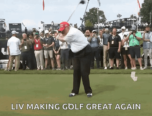 Donald Trump Golf Club GIF - Donald Trump Golf Club Practice Swings GIFs