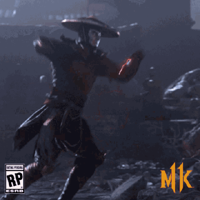 a poster for a video game called mortal kombat
