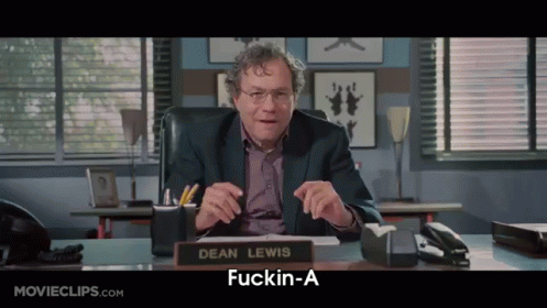 Hell Yeah GIF - Accepted Comedy Lewis Black GIFs