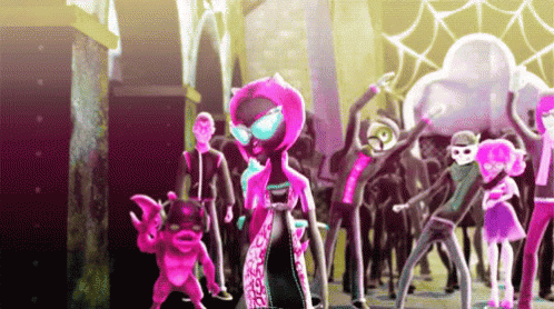 Monster High Cat GIF - Monster High Cat Sing GIFs