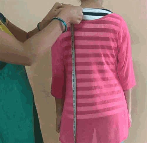 Geeta Ladies Tailoring Measurement GIF - Geeta Ladies Tailoring Measurement Professional GIFs