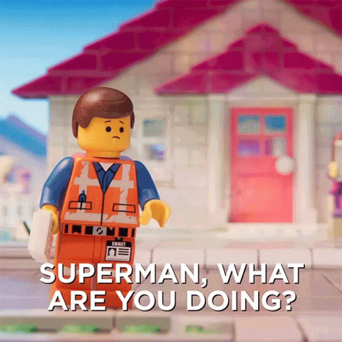 Superman What Are You Doing GIF - Superman What Are You Doing Confused GIFs