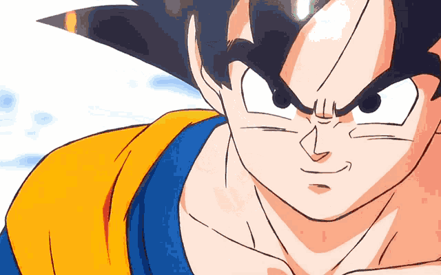 a close up of a cartoon character 's face with an angry look on his face