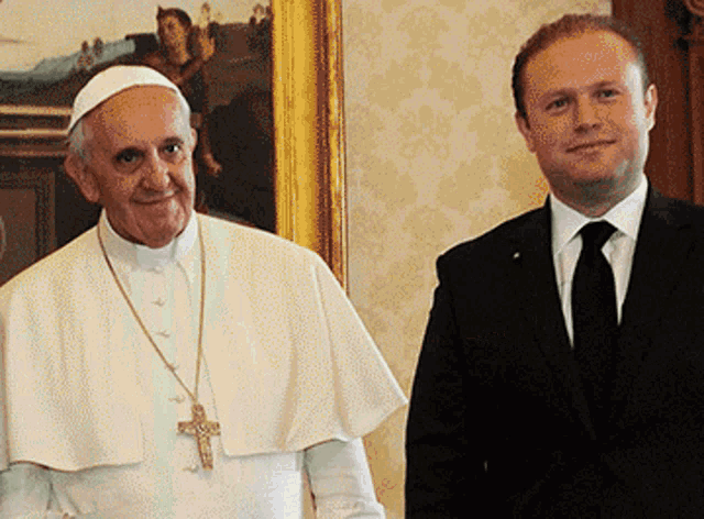 Pope Papa GIF - Pope Papa Joseph Muscat GIFs
