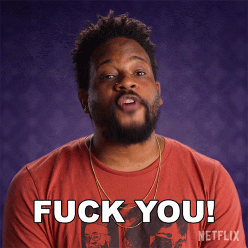 Fuck You Open Mike Eagle GIF - Fuck You Open Mike Eagle History Of Swear Words GIFs