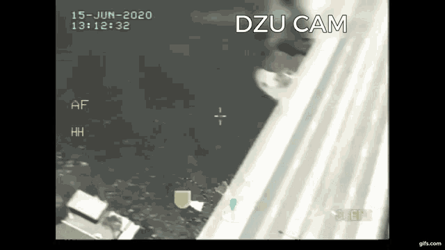 an aerial view of a city with the words " dzu cam " at the top