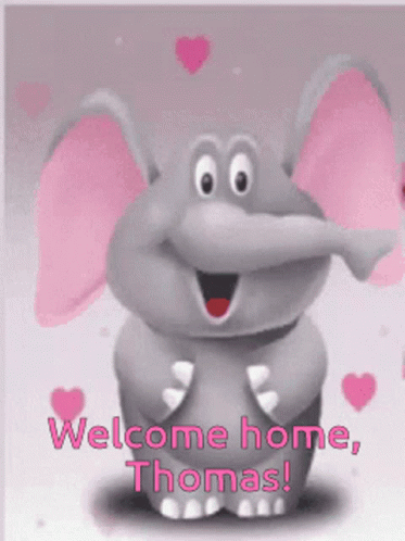 Welcome Home Thomas GIF - Welcome Home Thomas Elephant GIFs