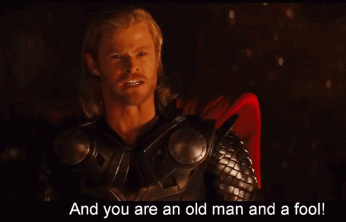 Thor Insult GIF - Thor Insult Marvel GIFs