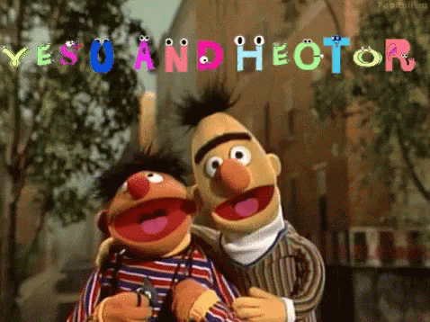Yesu And Hector Dance GIF - Yesu And Hector Dance Sesame Street GIFs