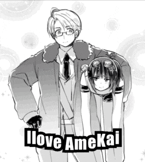 a black and white drawing of a man carrying a girl on his back with the words " i love amekai " on the bottom