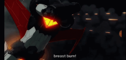 Breast Burn Gundam GIF - Breast Burn Gundam Mazinger GIFs