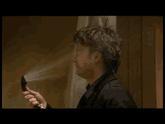 Bernard Black Shower GIF - Bernard Black Shower Cigarette GIFs