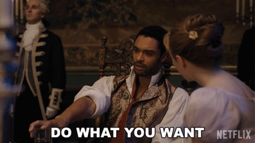 Do What You Want Phoebe Dynevor GIF - Do What You Want Phoebe Dynevor Daphne Bridgerton GIFs
