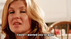 Connie Britton I Wanted You To Wait GIF - Connie Britton I Wanted You To Wait GIFs