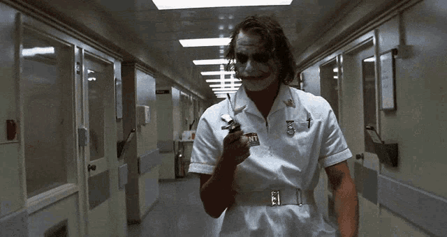 Joker Hospital GIF - Joker Hospital Explosion GIFs