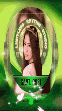 a picture of a woman with the name capt pose