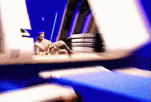 a blurred image of a person laying on a couch