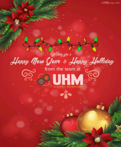 Uhm Digital Marketing Happy Holidays GIF - Uhm Digital Marketing Happy Holidays Greetings GIFs