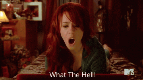 What The Hell! GIF - Awkward Mad Angry GIFs