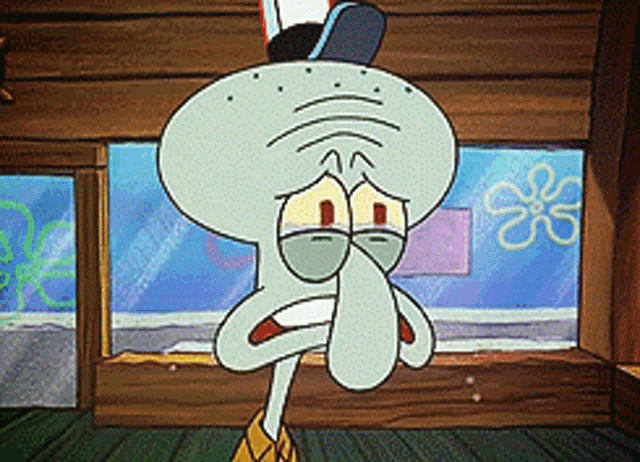 Spongebob Squidward GIF - Spongebob Squidward Crying GIFs
