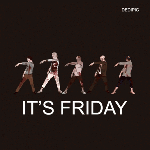 Its Friday Friday Mood GIF - Its Friday Friday Mood Zombies GIFs