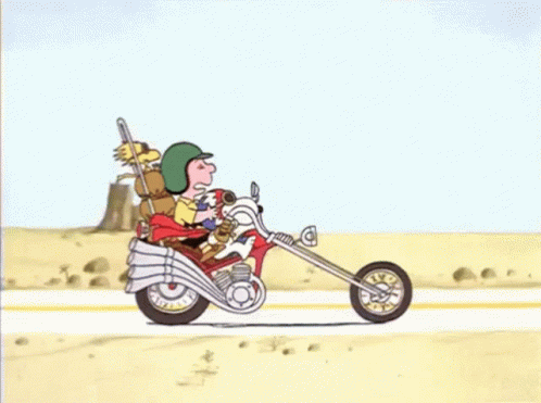 Ride Peanuts GIF - Ride Peanuts Motorcycle GIFs