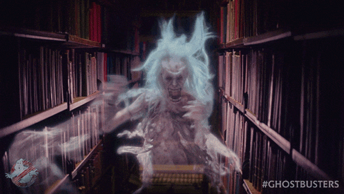 Ghost Attack Ray Stantz GIF - Ghost Attack Ray Stantz Ghostbusters Frozen Empire GIFs