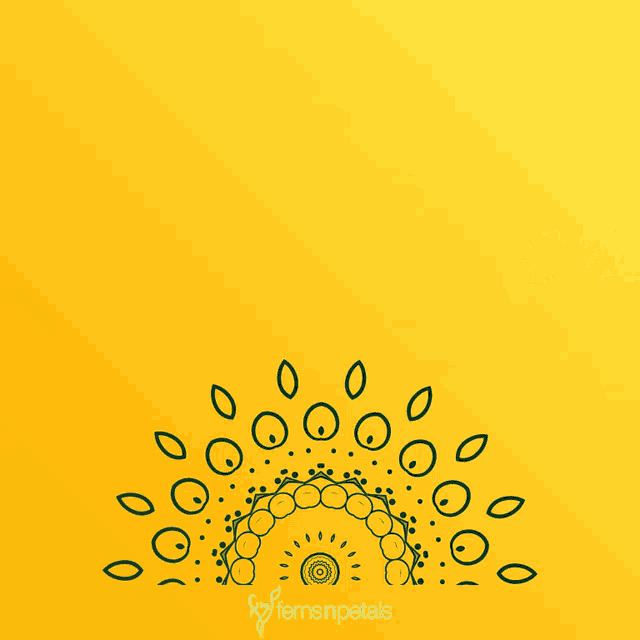a yellow background with the words good morning written in green