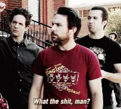 What The Shit Man Charlie Day GIF - What The Shit Man Charlie Day Its Always Sunny In Philadelphia GIFs