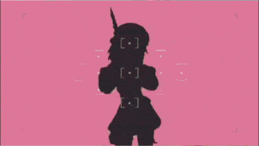a drawing of a girl holding a camera