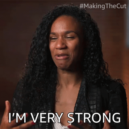 Im Very Strong Jeanette Limas GIF - Im Very Strong Jeanette Limas Making The Cut GIFs