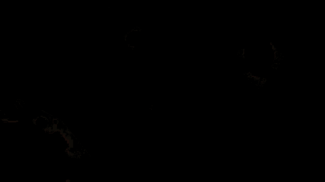a glowing cube with a crescent moon on it