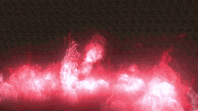 a dark background with red smoke coming out of the bottom